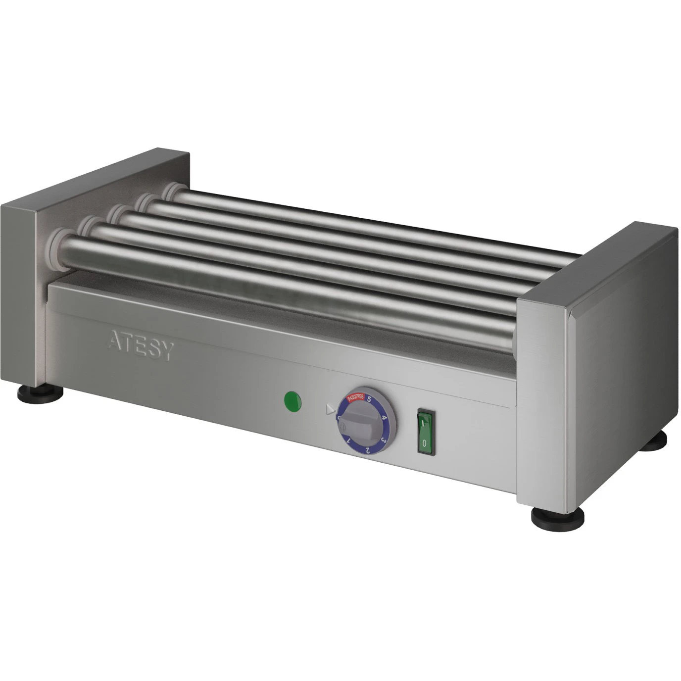 Гриль роликовый Atesy Комбат ГР-5Р-450-02