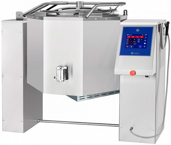 Котел пищеварочный Abat КПЭМ-200-ОМП (со сливным краном)