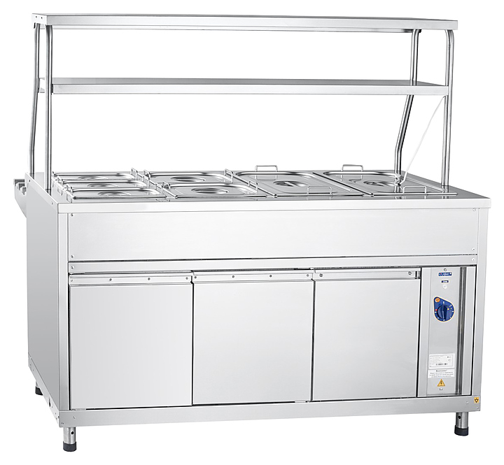 Мармит вторых блюд паровой Abat Аста ЭМК-70КМ-01 столешница нерж.