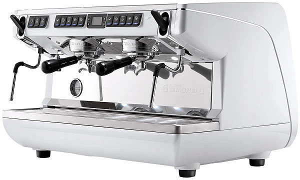 Рожковая кофемашина Nuova Simonelli Appia Life 2Gr Timer (220V) (белая)(высокие группы)(экономайзер)