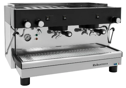 Рожковая кофемашина ROBUSTEZZA STH2M (высокие группы) (черная)