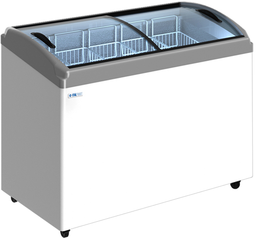 Морозильный ларь Italfrost CF400Ct красный (без корзин)