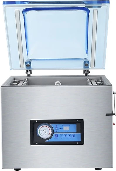 Машина вакуумной упаковки Hualian Machinery HVC-510T/2A-G (нерж., газ)