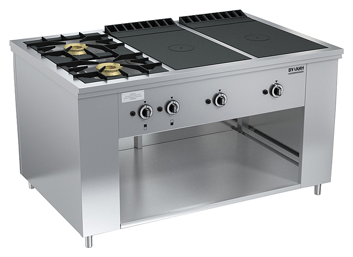 Плита газовая Вулкан ПРГ-IIА-6-2 Maxi (8234)