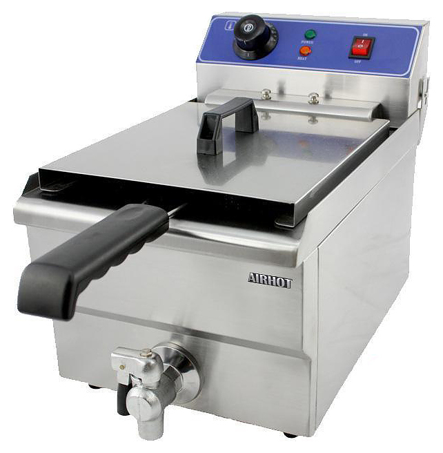 Фритюрница AIRHOT EF16 (с краном)
