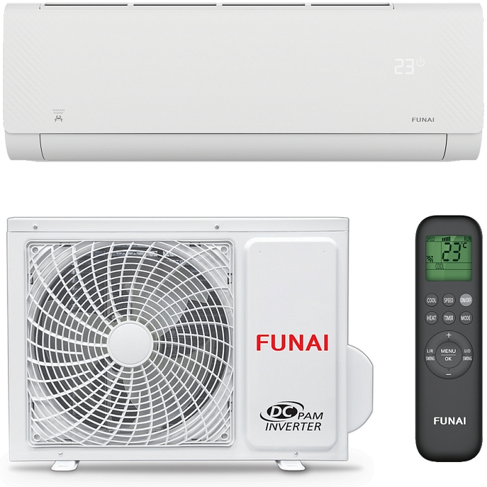 Кондиционер настенный инвертор. типа Funai RAC-I-SG30HP.D02