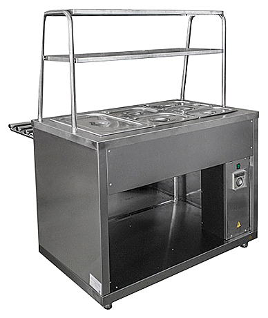 Мармит вторых блюд ПищТех Лира-Профи МЭП-2Б-Пар/ЛП