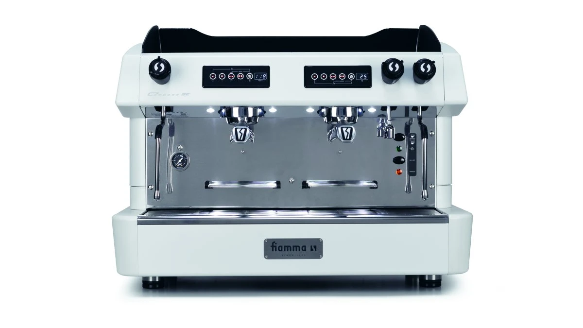 Рожковая кофемашина Fiamma Compass 2 SE TC White