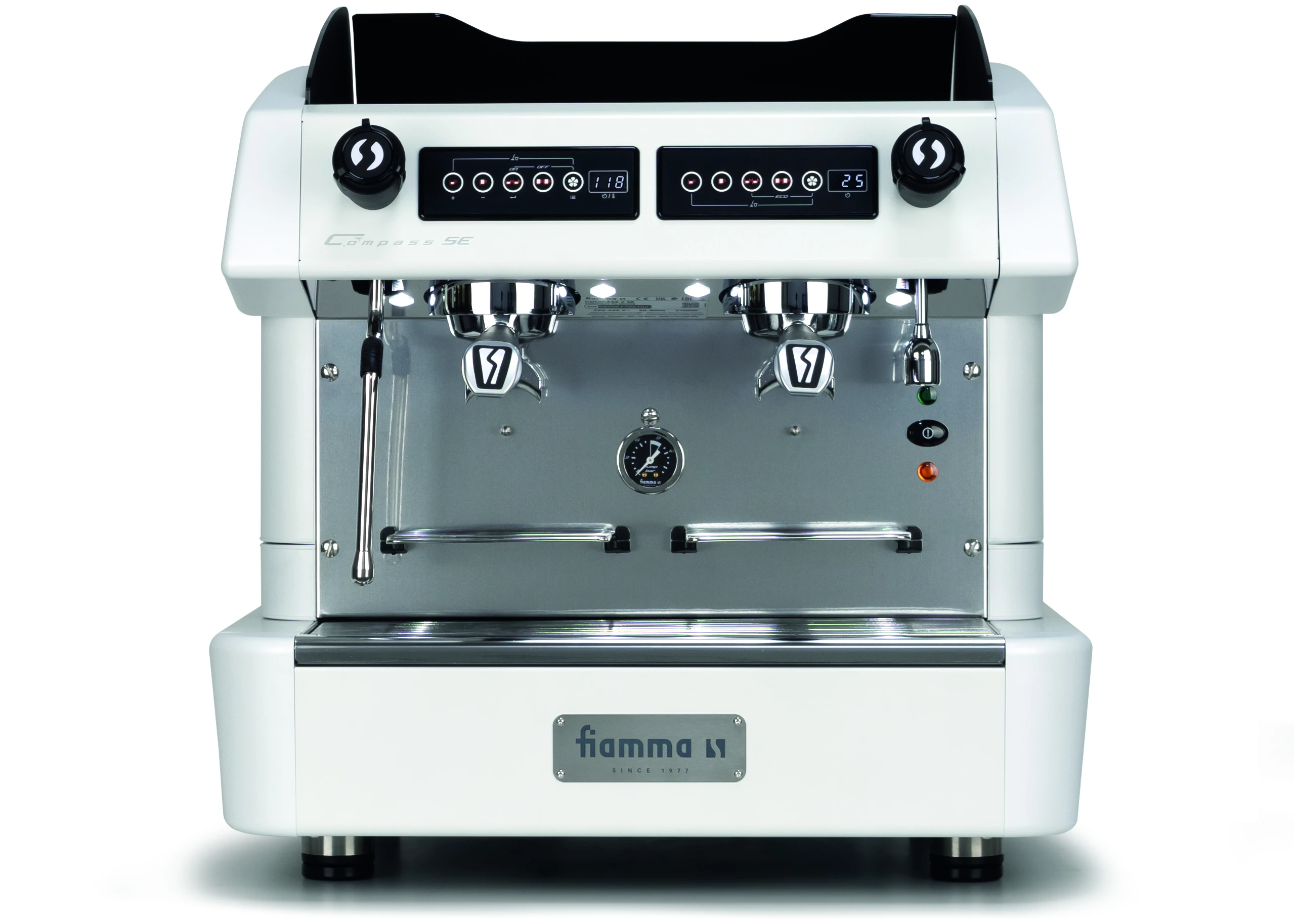 Рожковая кофемашина Fiamma Compass 2 SE Compact TC white