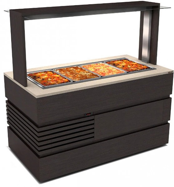 Буфет с мармитом вторых блюд Техно-ТТ БМВ-122/1946