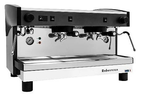 Рожковая кофемашина ROBUSTEZZA ST2M (черная) (высокая группа) (мультифазная)