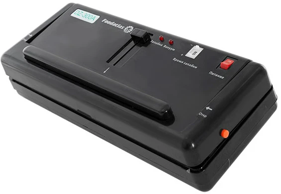 Вакуумный упаковщик бескамерный Foodatlas DZ-300A черный